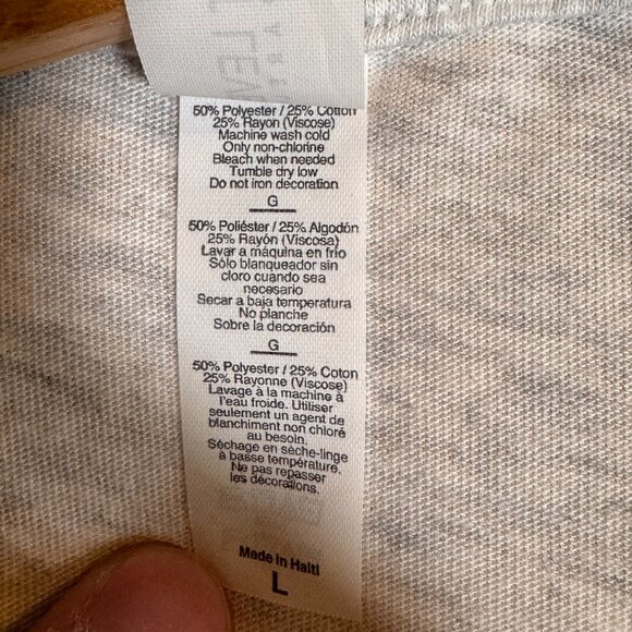 Men's "Mediocrates" Gray Short Sleeve Humor Tee L - Picture 6 of 6